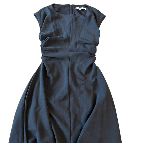 JULIA JORDAN FIT & FLARE CAP SLEEVE BLACK SZ 6 DRESS NWT Workwear - Picture 1 of 8